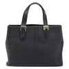 Secondhand Burberry Vintage Handbag Black Leather Bags