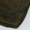 Secondhand Prada Logo Messenger Bag Tessuto
