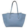 Secondhand Gucci Swing Tote Blue Leather Accessories