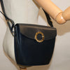 Secondhand Celine Vintage Circle Logo Crossbody Bag