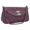 Secondhand Chanel Crescent Chain Shoulder Bag Quilted