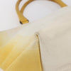 Secondhand Bottega Veneta Braided Handle Open Tote Bag Canvas with