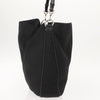 Gucci Vintage Bamboo Handle Open Hobo Nylon
