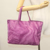 Secondhand Bottega Veneta Intrecciolusion Tote Printed