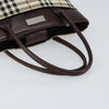 Secondhand Burberry Nova Check Handbag Nova Check Canvas and