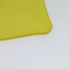 Secondhand Balenciaga Supermarket Pouch Yellow Leather Accessories