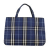 Secondhand Burberry Nova Check Tote canvas check pattern