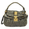 Secondhand Miu Miu Coffer Convertible Hobo Matelasse