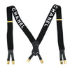 Secondhand Chanel Logo Suspenders Black