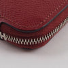 Secondhand Hermes Azap Zip Around Wallet Silk'in Epsom