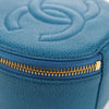 Secondhand Chanel Vintage Timeless Round Jewelry Case Caviar