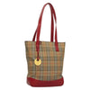 Secondhand Burberry Nova Check Tote canvas check pattern