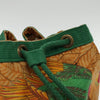 Secondhand Hermes Vintage Drawstring Bucket Shoulder Bag Printed