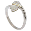 Secondhand Bvlgari Divas' Dream Ring 18K White Gold with Mother of Pearl and Diamonds