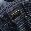 Prada Metal Handles Tote Tessuto