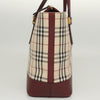 Secondhand Burberry Nova Check Tote canvas check pattern