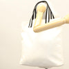Secondhand Gucci Tote Bag White Canvas Accessories