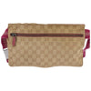 Secondhand Gucci Vintage Double Belt Bag GG Canvas with