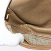 Christian Dior Vintage Honeycomb Shoulder Bag Canvas