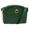 Secondhand Celine Shoulder Bag Green Leather Bags