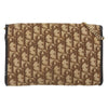 Christian Dior Vintage Trotteur Chain shoulder bag Canvas