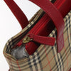 Secondhand Burberry Nova Check Handbag Nova Check Canvas and