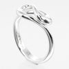 Secondhand Tiffany & Co. Elsa Peretti Open wave ring Silver 925