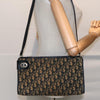 Secondhand Christian Dior Vintage Trotter Shoulder Bag
