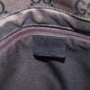 Gucci Vintage Bamboo Handle Tote GG Nylon
