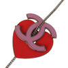 Secondhand Chanel CC Heart Pendant