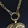 Secondhand Chanel Vintage Quilted CC Pendant Necklace