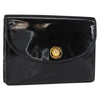 Secondhand Celine Clutch Bag Black Patent Leather Accessories