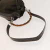 Secondhand Gucci Vintage Bamboo Bucket Bag Nylon and