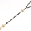 Secondhand Chanel CC Pearl Necklace Faux Pearls and