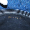 Chanel Vintage Stitched CC Shoulder Bag Caviar