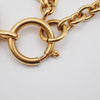 Secondhand Chanel Vintage CC Round Cut-Out Pendant Necklace