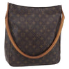 Louis Vuitton Looping Handbag Monogram Canvas