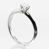 Secondhand Tiffany & Co. Tiffany Setting Solitaire Ring Platinum with Diamond