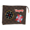Louis Vuitton Toiletry Pouch Limited Edition Patches Monogram Canvas