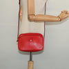 Secondhand Celine Shoulder Bag Red Leather Bags