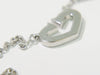 Secondhand Cartier C Heart de Cartier Pendant Necklace 18K White Gold with Diamond