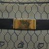 Secondhand Christian Dior Vintage Honeycomb Shoulder Bag Canvas and