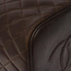 Secondhand Chanel Vanity pouch Brown Leather Bags