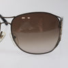 Secondhand Gucci Eyewear Sunglasses Brown Plastic Accessories