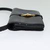 Secondhand Celine Shoulder Bag Navy Leather Bags