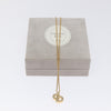Secondhand Christian Dior CD Pendant Necklace Gold-plated