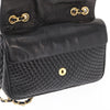 Bally Vintage Chain Shoulder Bag Quilted Leather