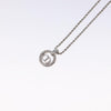 Secondhand Christian Dior CD Round Pendant Necklace