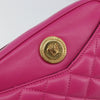 Versace Medusa Icon Front Slip Pocket Camera Bag Quilted Leather