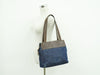 Chanel Vintage CC Tote Denim with Leather